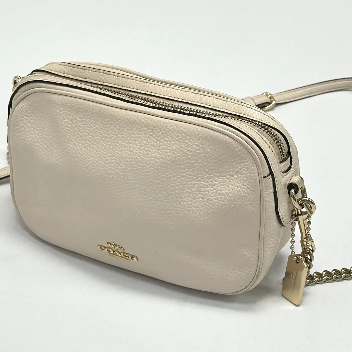 Coach Ivory Chain Crossbody Bag