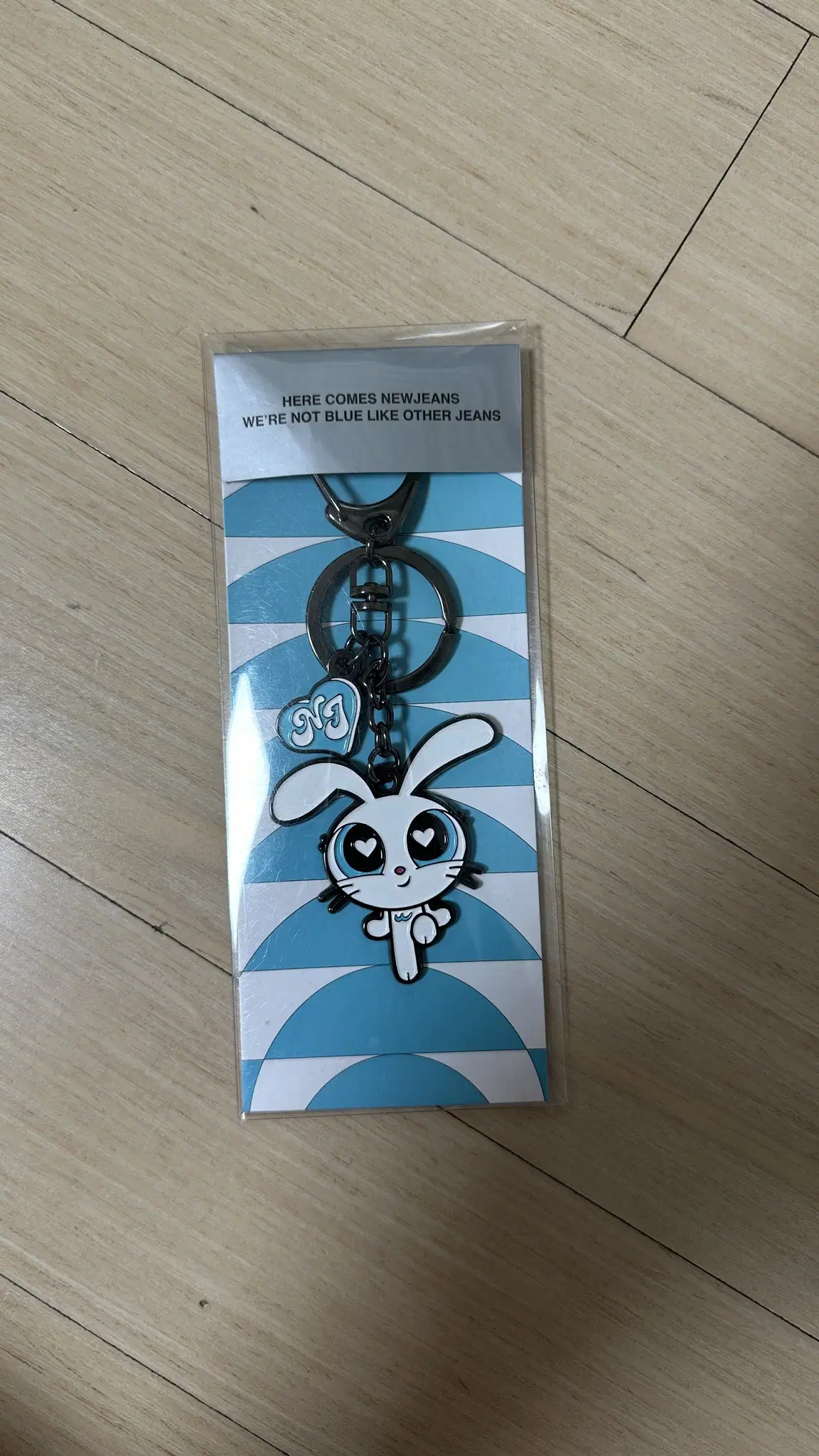 [Tactical / Unsealed] new jeans Bunny Bunny Metal Keyring