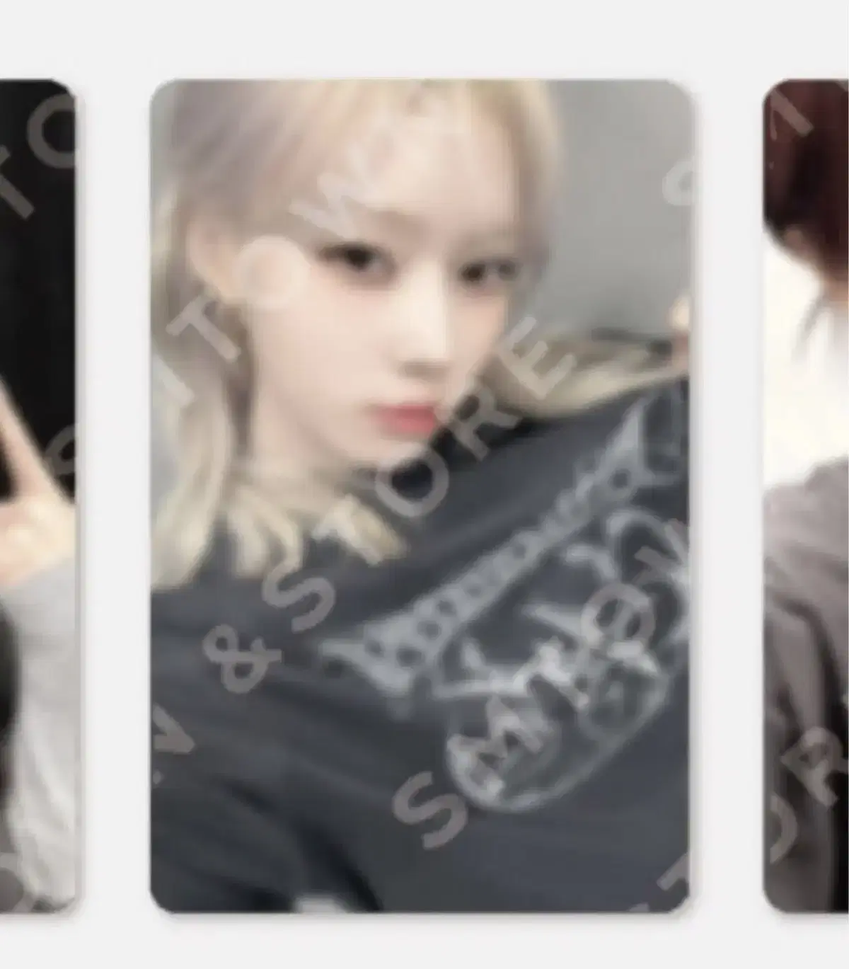 Aespa winter pop up short sleeve t-shirt photocard