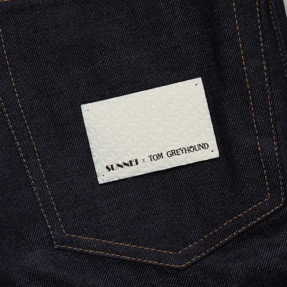 SUNEEI x Tom greyhound Denim Pants