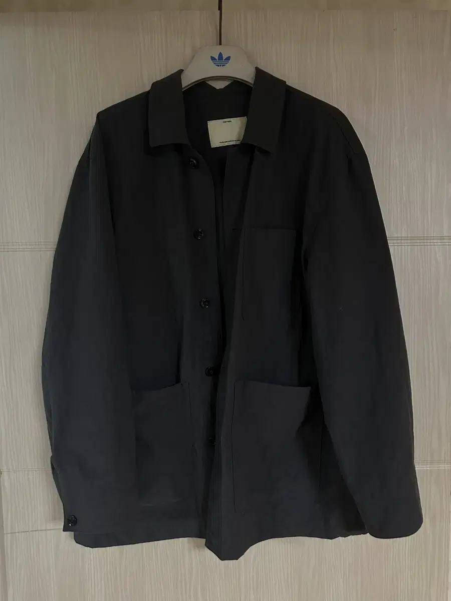 [2] Pottery Nylon Work Jacket Charcoal, size 2