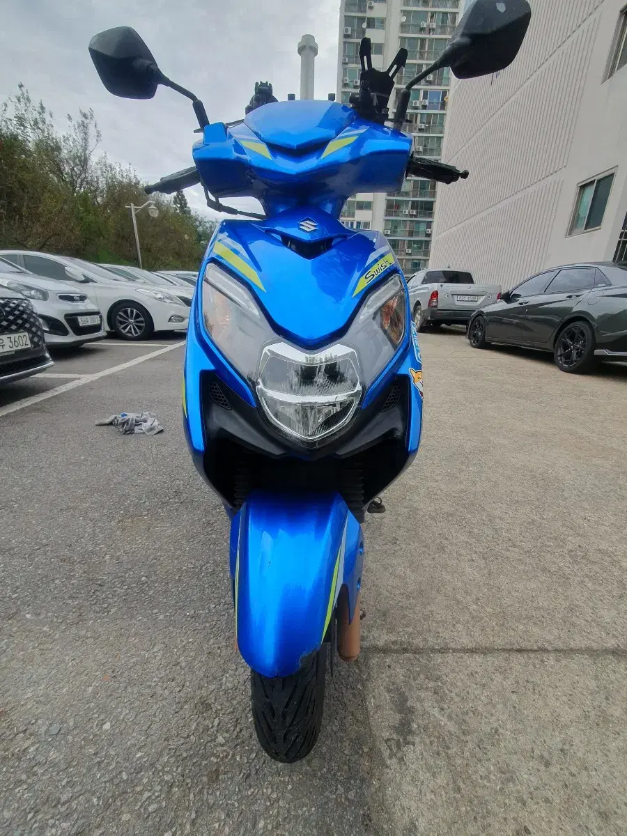 스즈키 스위시 125cc 실거리 2500km