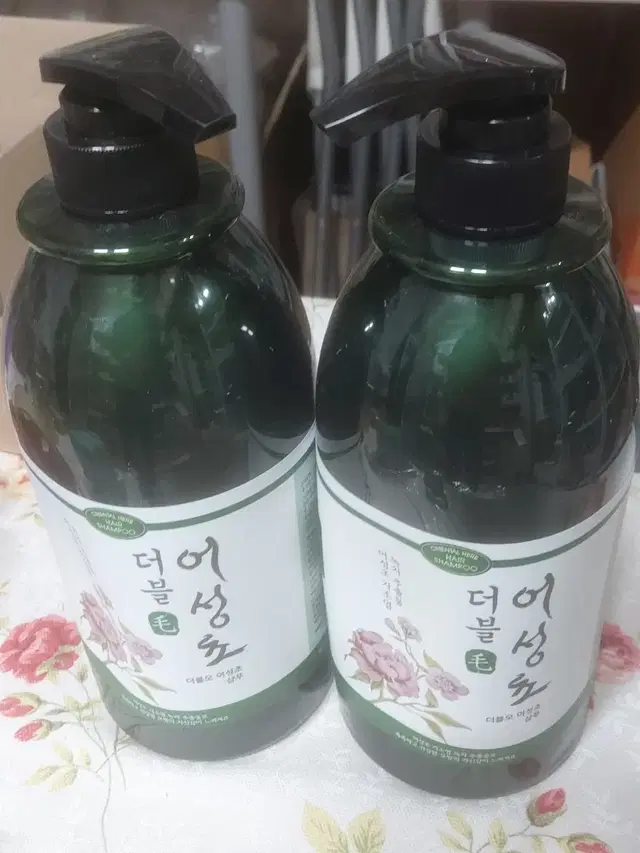 더블모 어성초 샴푸 1000ml 두피 모발 케어 모발 생장 탈모 억제 샴