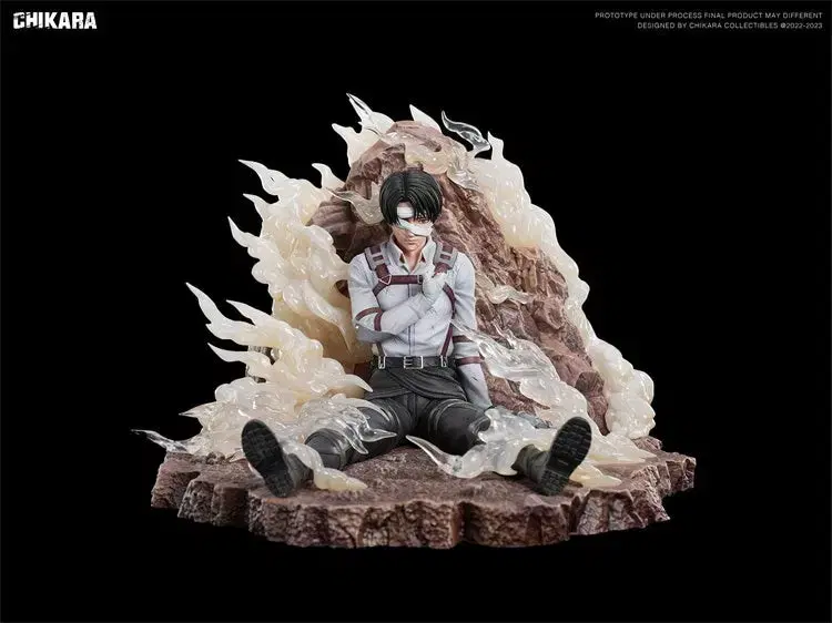 [Released] CHIKARA Attack on Titan Heart of the Giant Levi Resin Statue [