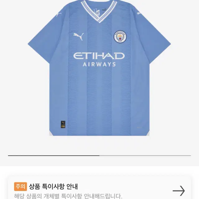 Puma Manchester City 2023/24 Home Jersey