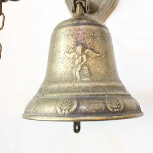 엔틱 독일 고전적 아기천사 황동골든벨/bell(종)