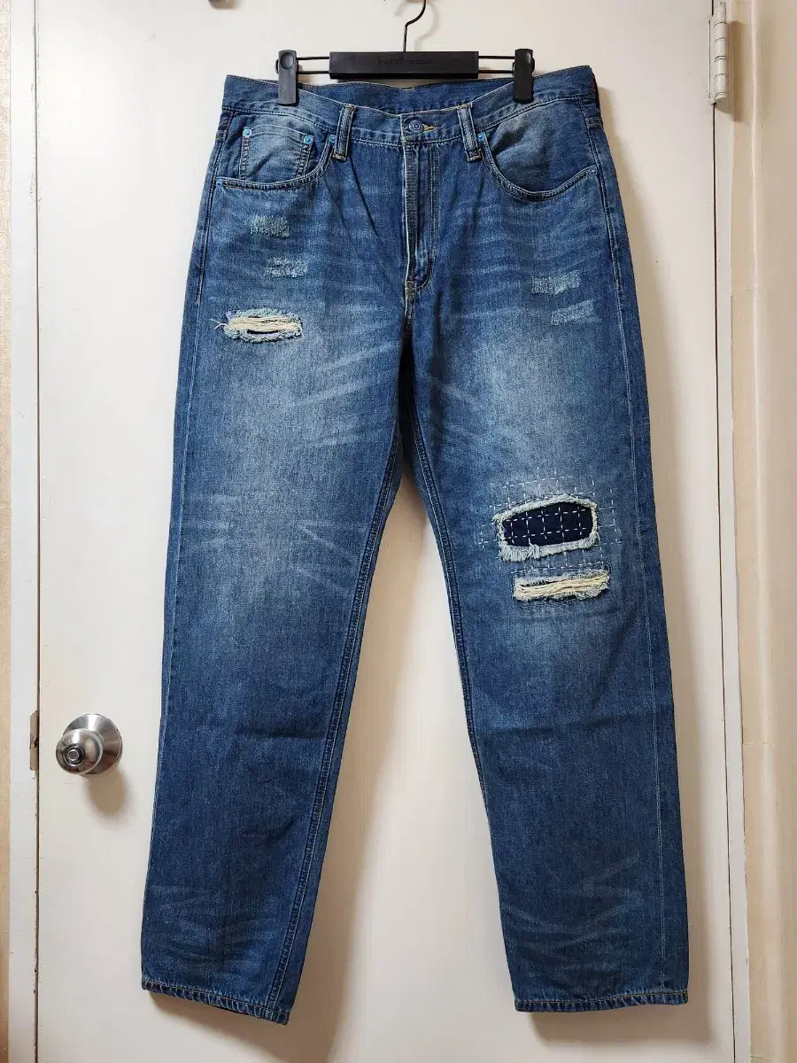 SAUCE ZHAN 10oz Summer Selvedge Denim Pants 34