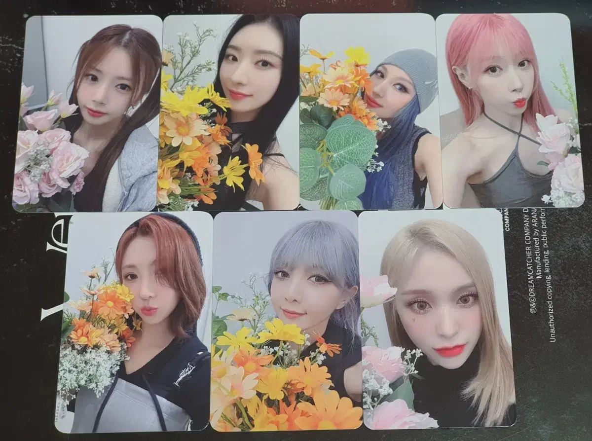 Dreamcatcher Bon Voyage makestar unreleased photocard