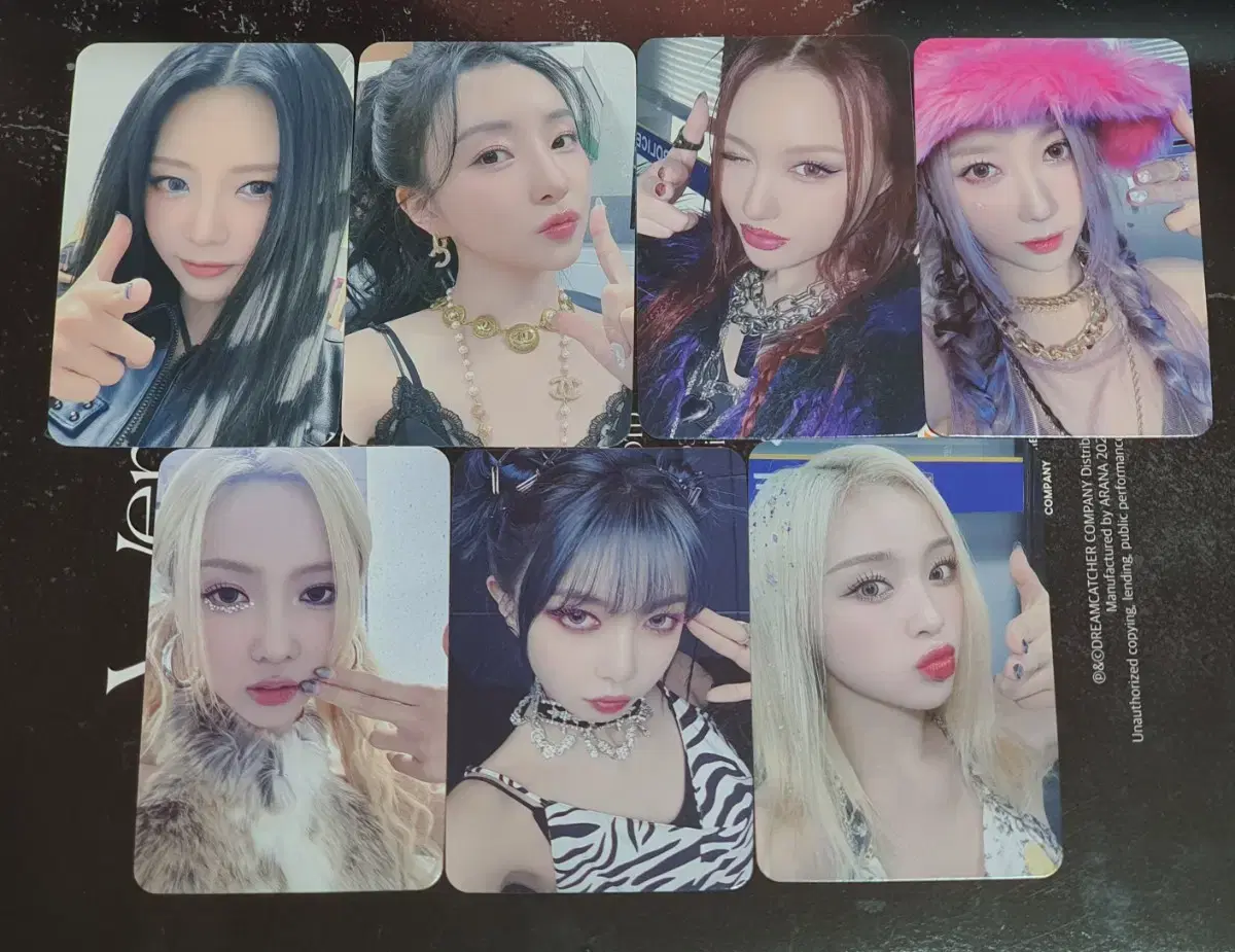 Dreamcatcher OOTD mocketshop unreleased photocard