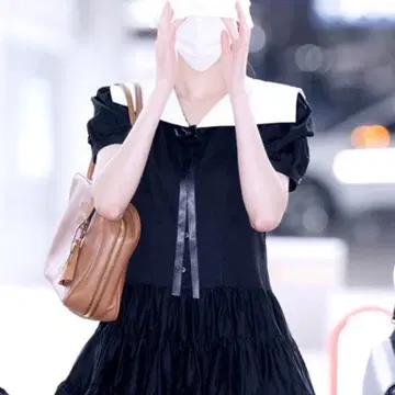 장원영원피스]더티스 The Tis SAILOR CREAM DRESS M | 브랜드