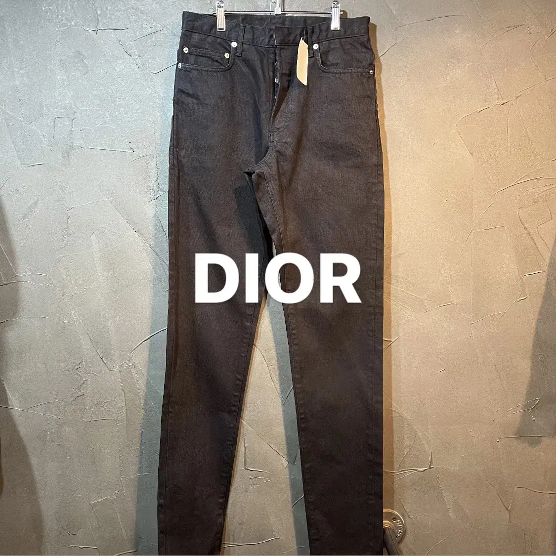 [27] DIOR 디올 흑청 데님 바지