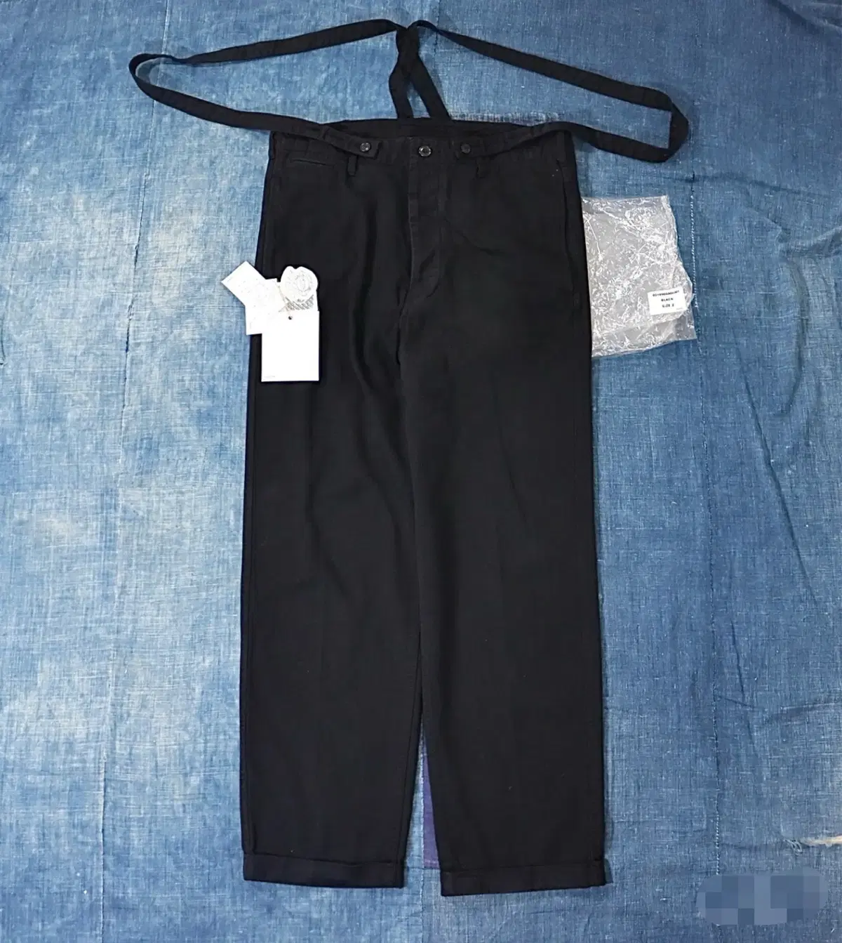 [2]Bizbeam19AW ICT Camus ( GIZA)Camus Suspenders Pants