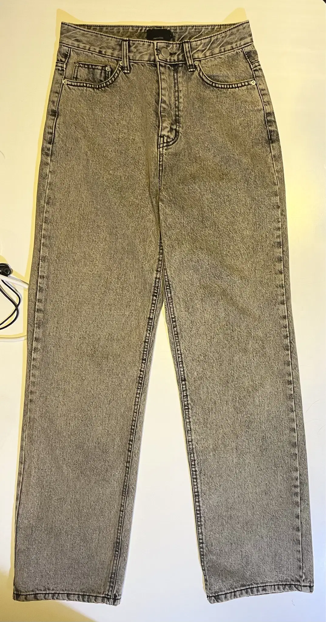 바니쉬먼트 washed denim (beige)