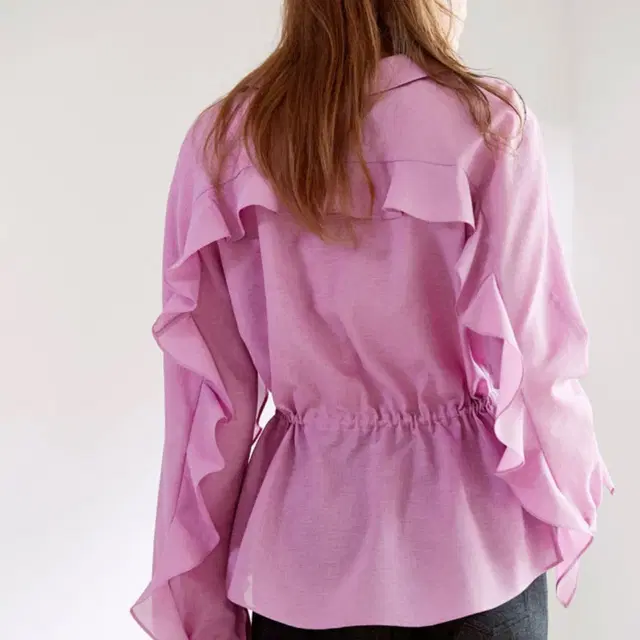 팩토리얼레이블 Sleeve Blouse (핑크,화이트,블랙)