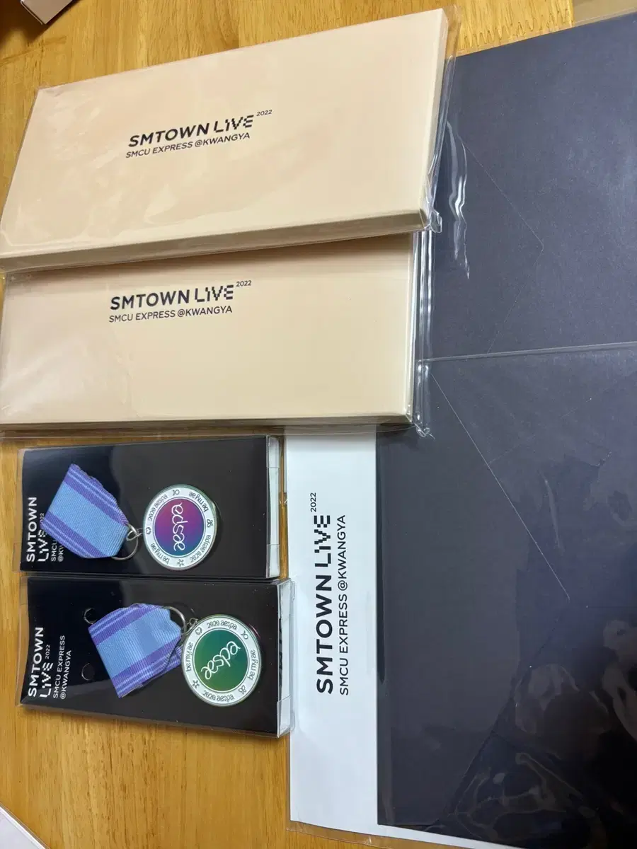 AESPA karina winter Emblems Badges, Passports, and ARtiquette bulk sealed WTS