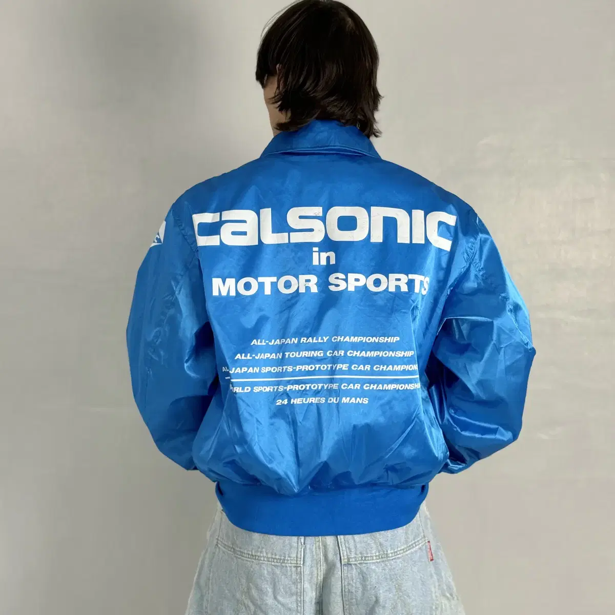 vintage nissan calsonic racing team