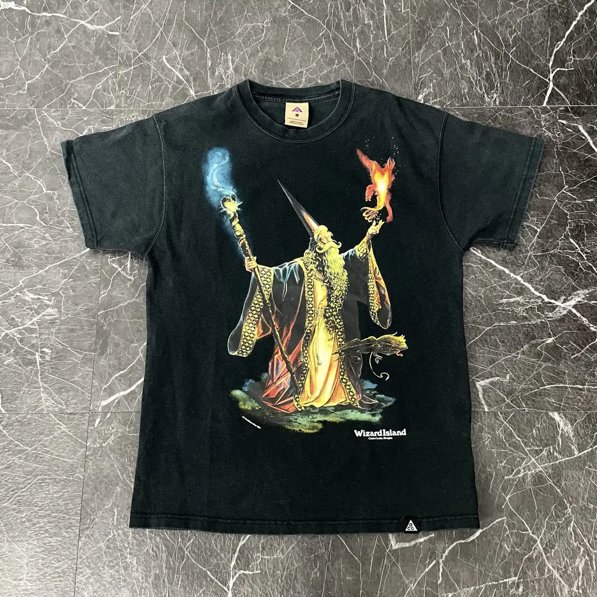 Nike ACG Wizard Print Short Sleeve Black