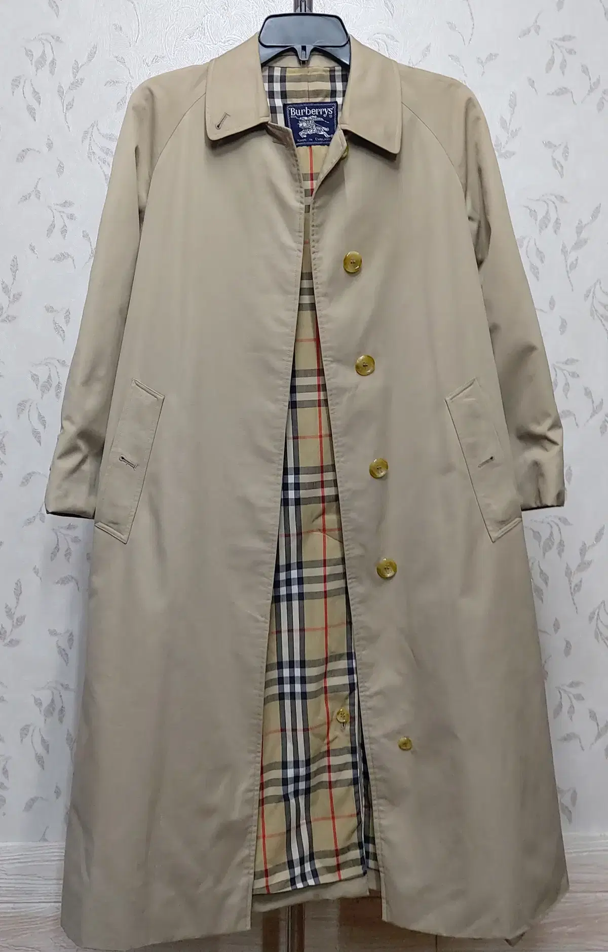 Burberrys/버버리 (size8/44~66) 트랜치코트 A급.