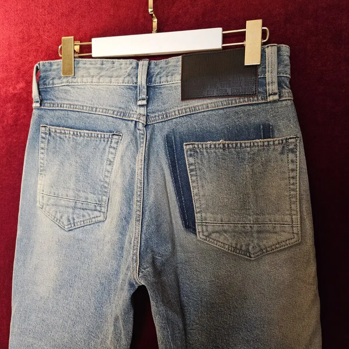 PLAC'X 10th Anniversary Tapered Fit Denim Pants 30size