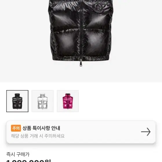 [10월 기간한정 할인] 몽클레어 Blavet Down Vest