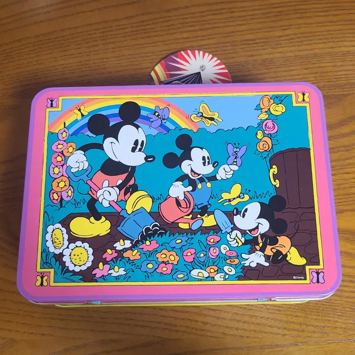 [Genuine] Disney Mickey Tin Case