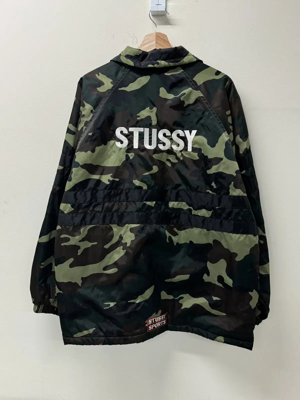 Stussy 올드 스투시 1990s 아웃도어 카모플라쥬 자켓