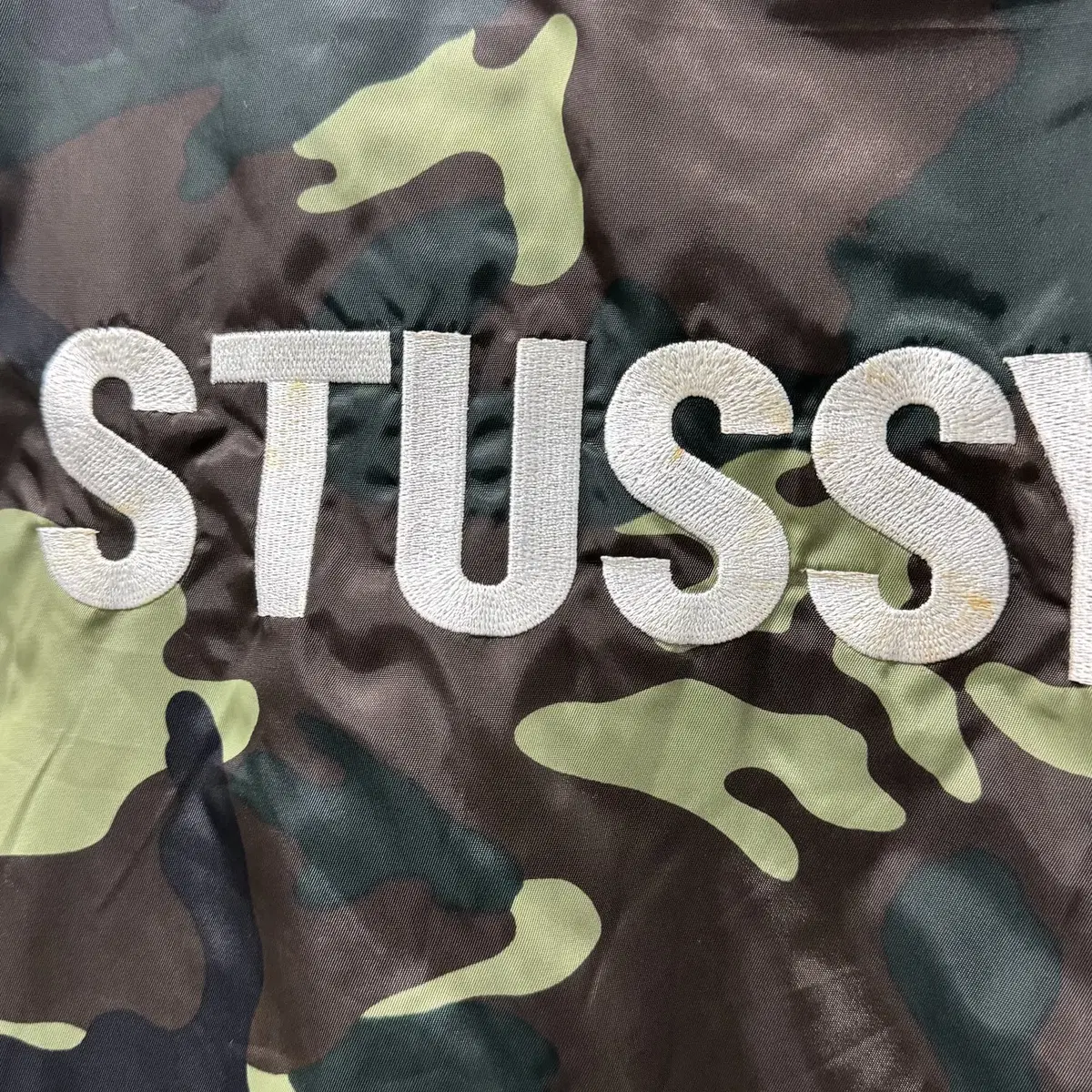 Stussy 올드 스투시 1990s 아웃도어 카모플라쥬 자켓