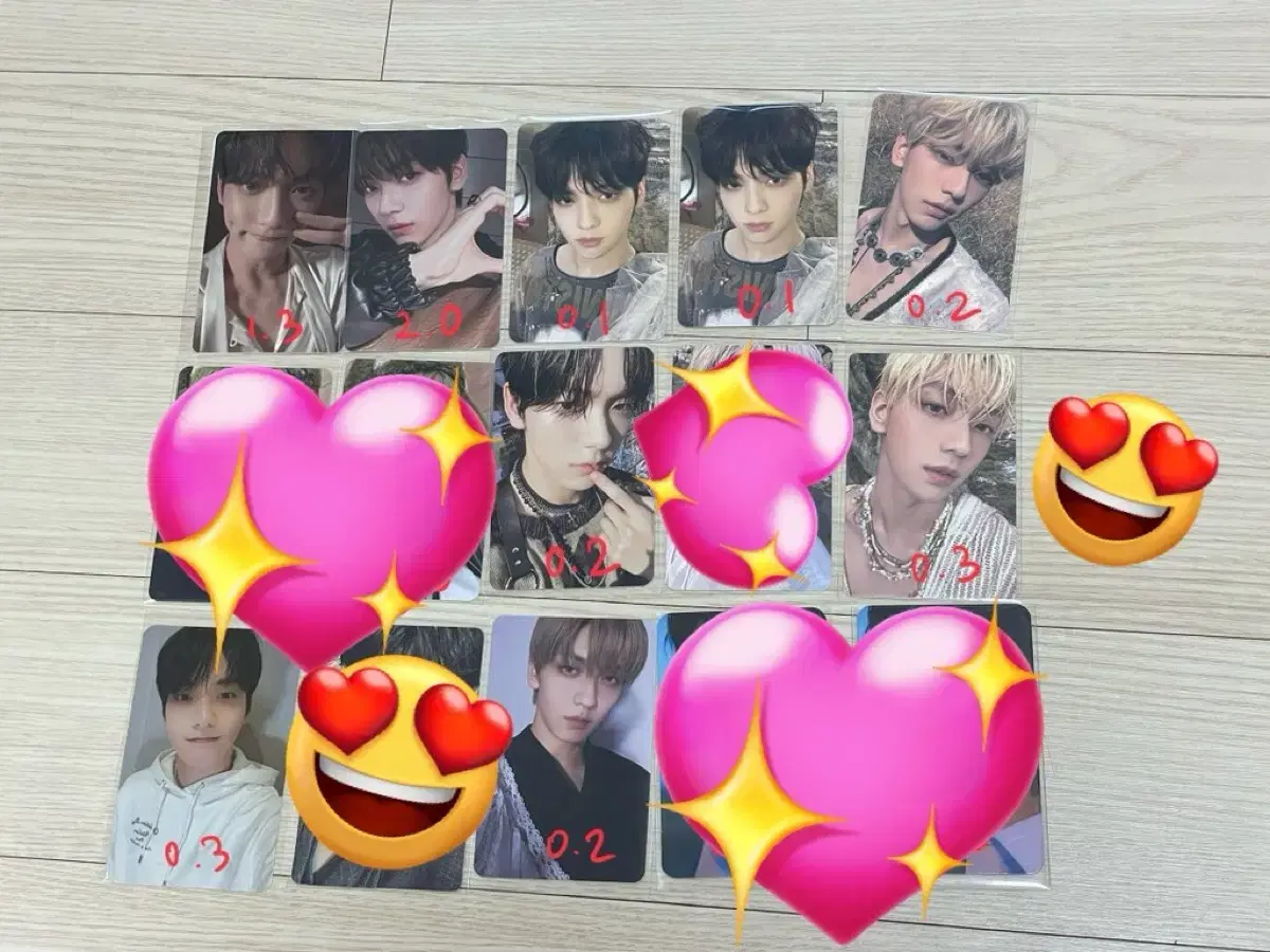 txt photocard to wts the goods