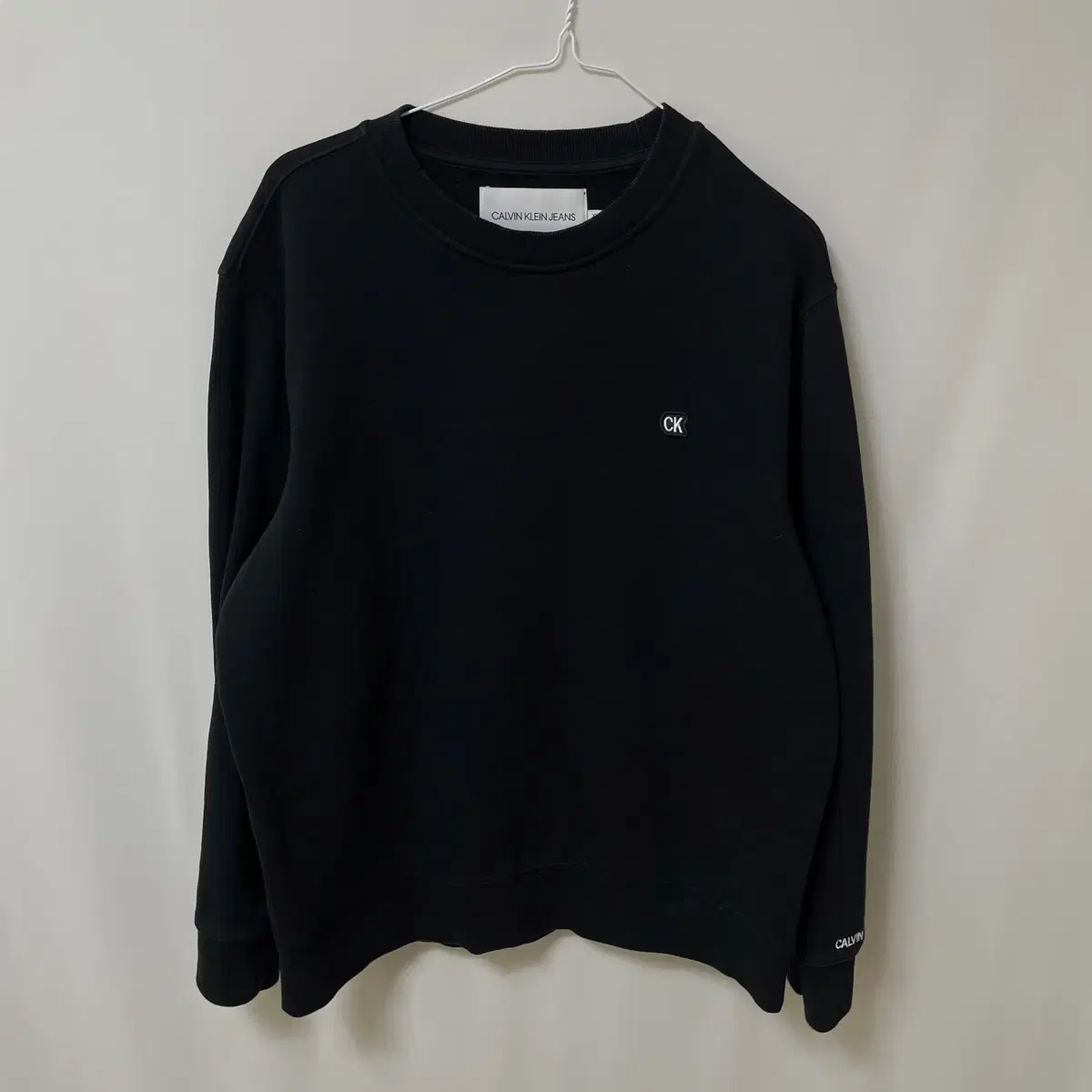 [ XL ] Calvin Klein CK Logo Waffen Sweatshirt