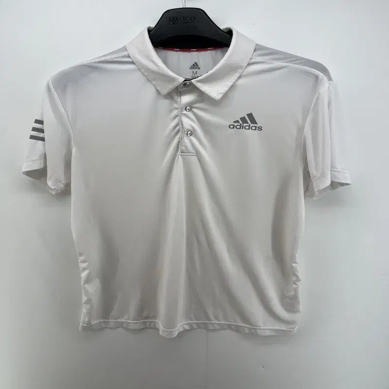 Medium Adidas Three-Sun Functional Men's Golf Span Kara T-Shirt White