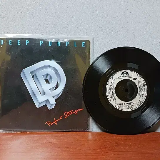 7인치 싱글 lp_Deep Purple "Perfect Strangers