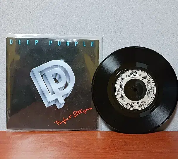 7인치 싱글 lp_Deep Purple "Perfect Strangers