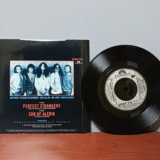 7인치 싱글 lp_Deep Purple "Perfect Strangers