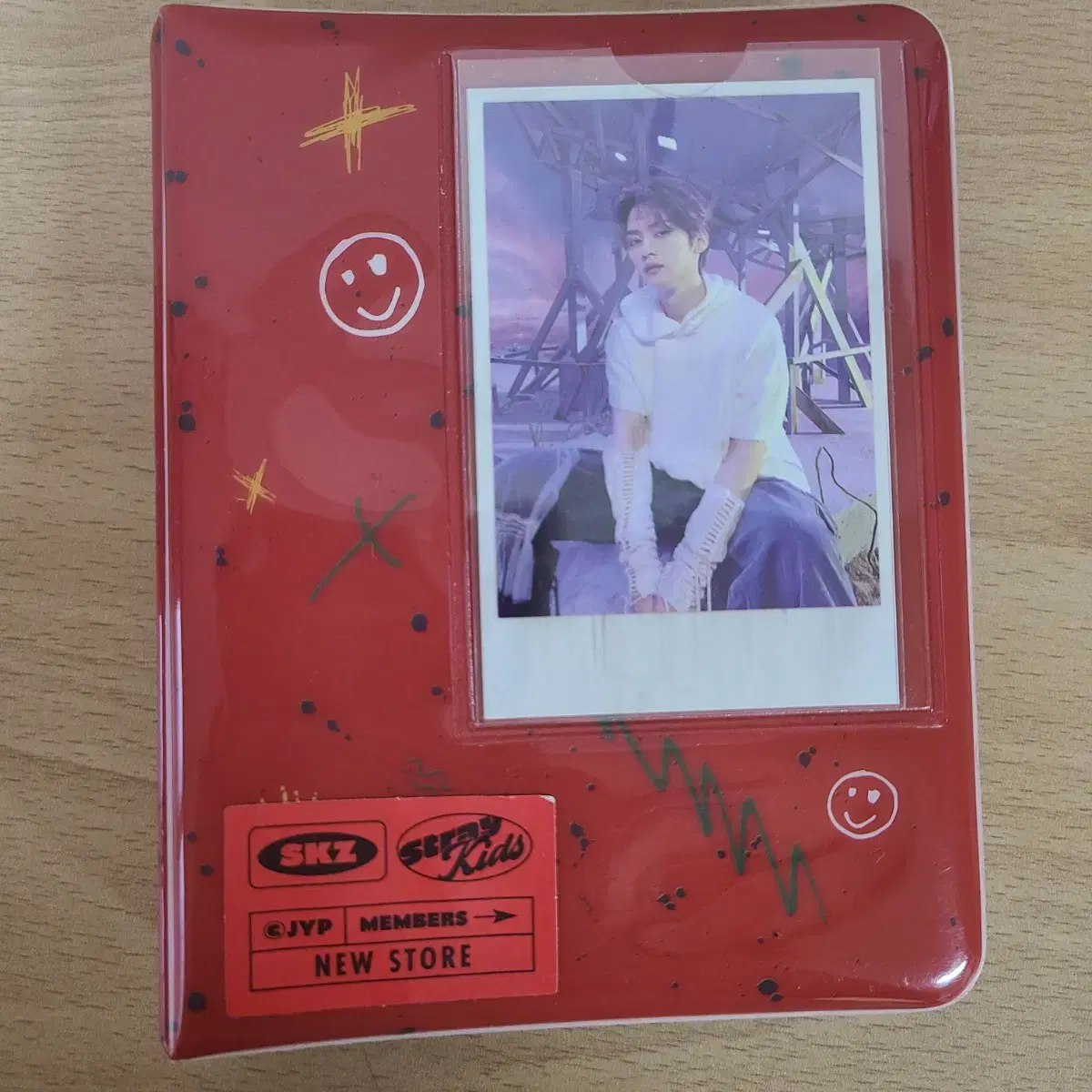 Skz lee know Leavitt binder photocard Holder