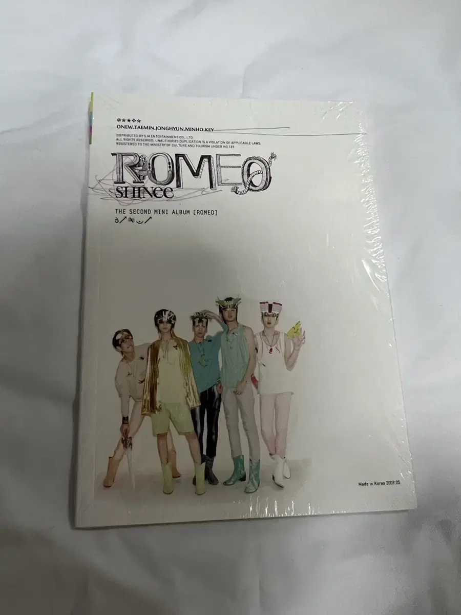 Shinee Romeo sealed album taemin ver