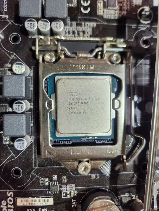 i7 4770+b85m보드셋