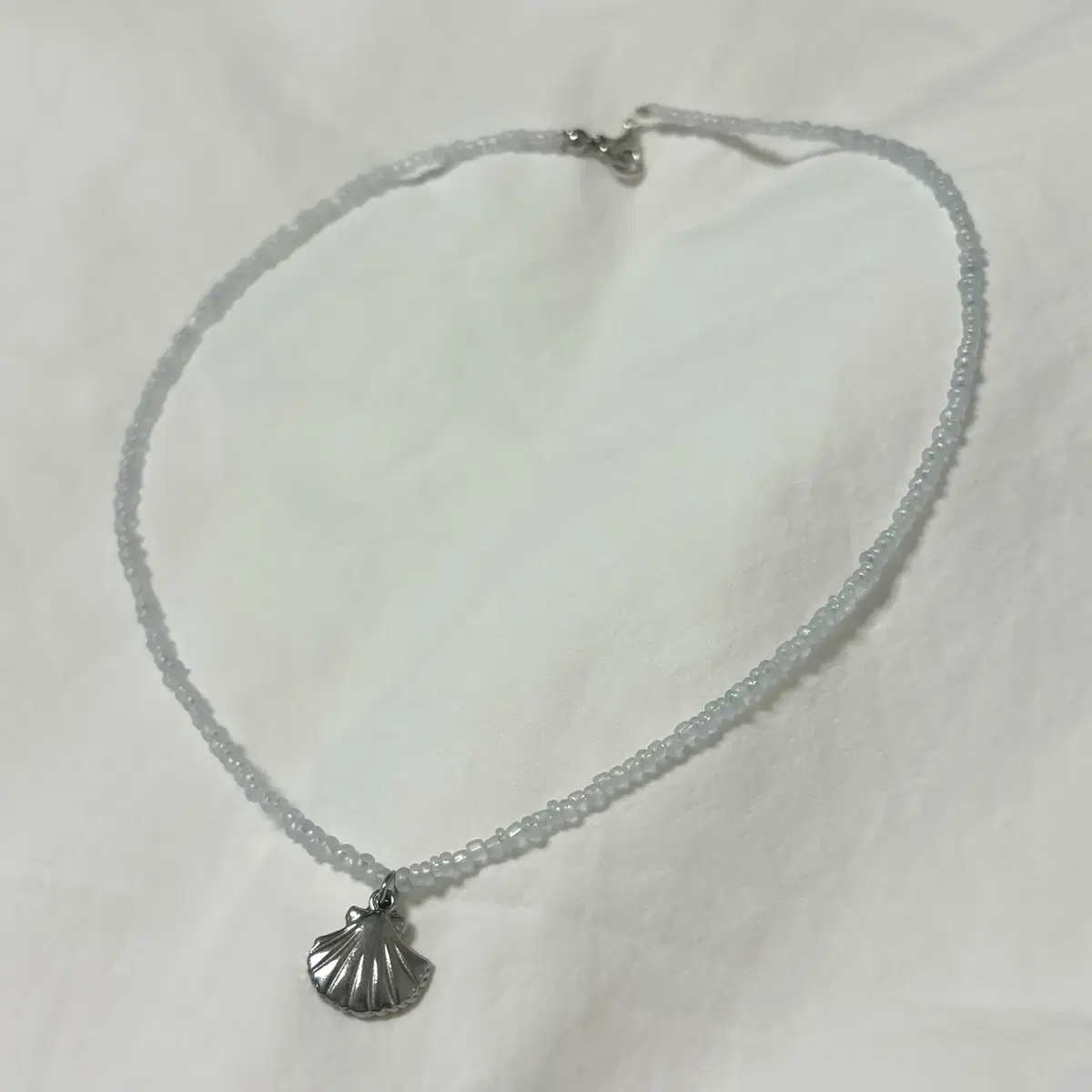 Sea shell necklace 조개 비즈 목걸이