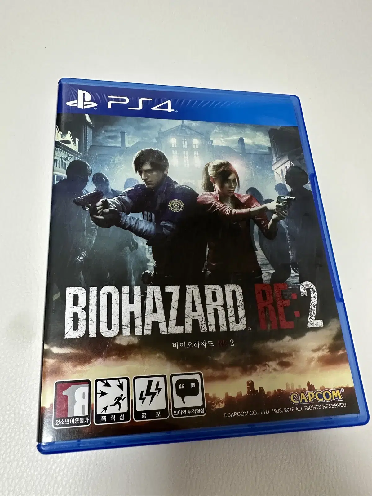 ps4 바이오하자드 RE2