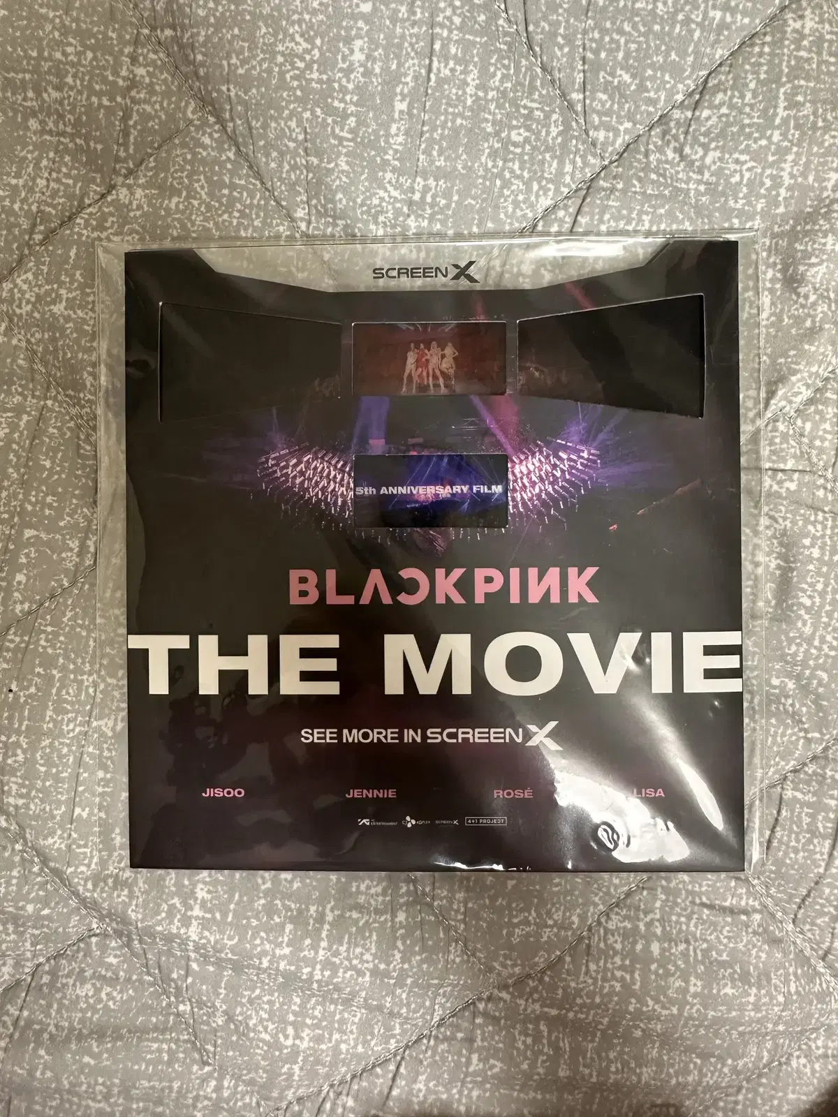 (unsealed) black pink The Movie Film Mark