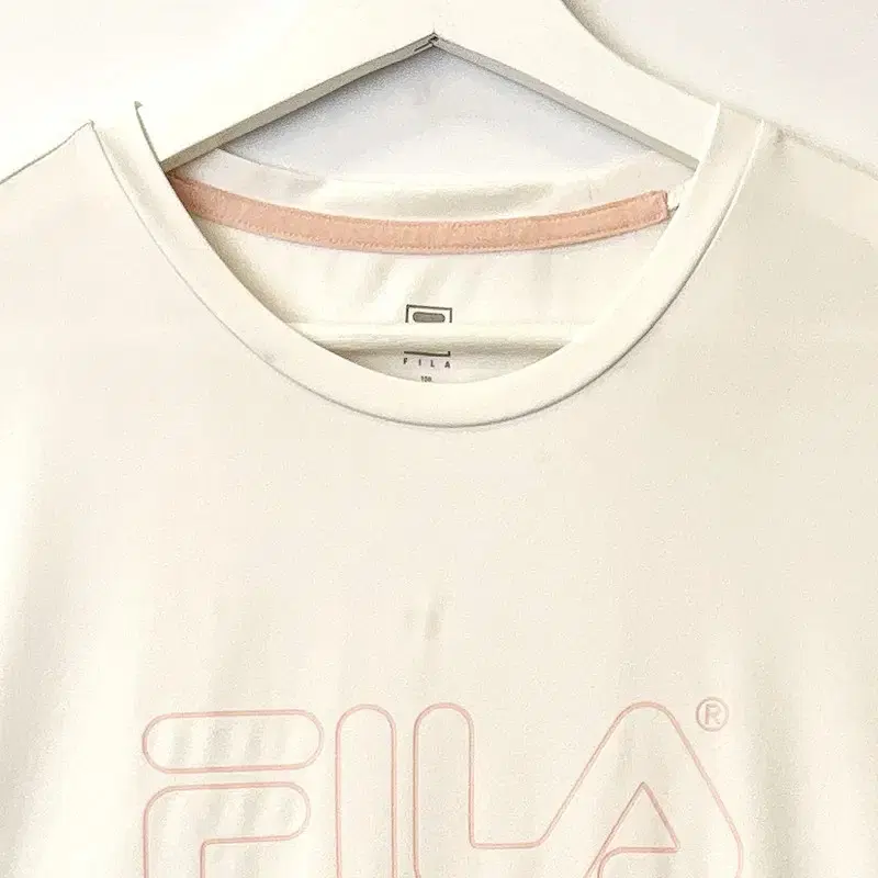 FILA 휠라 프린팅 반팔 티 | L 크림 A61/ 4-0527-091