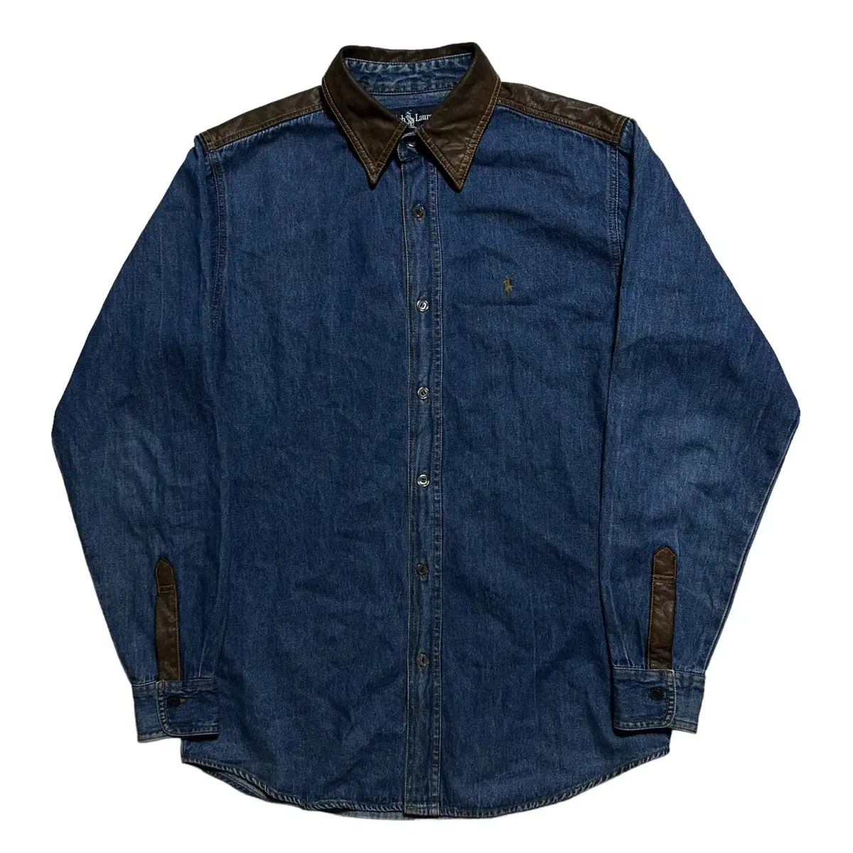 Polo Old Denim Western Shirt (M)