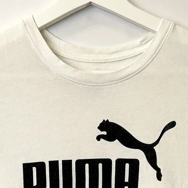 PUMA 푸마 프린팅 반팔 티 | S 크림 A62/ 4-0527-095