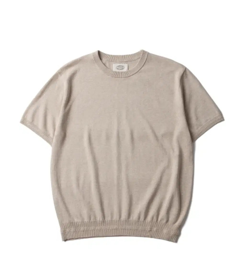 Amphist Essential Round Half Knit Oatmeal L