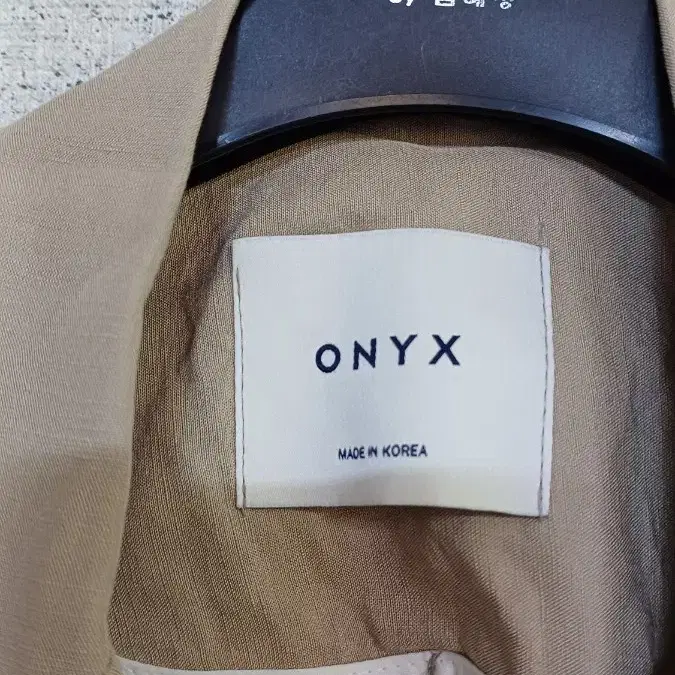 ONYX 반팔 레이온마 오버핏 쟈켓