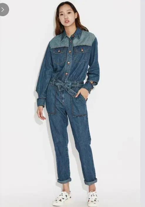 New) Lucky Chouette denim jumpsuit size 36