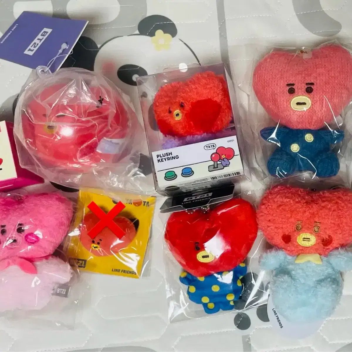 미사용 새상품 bts21 tata 타타인형