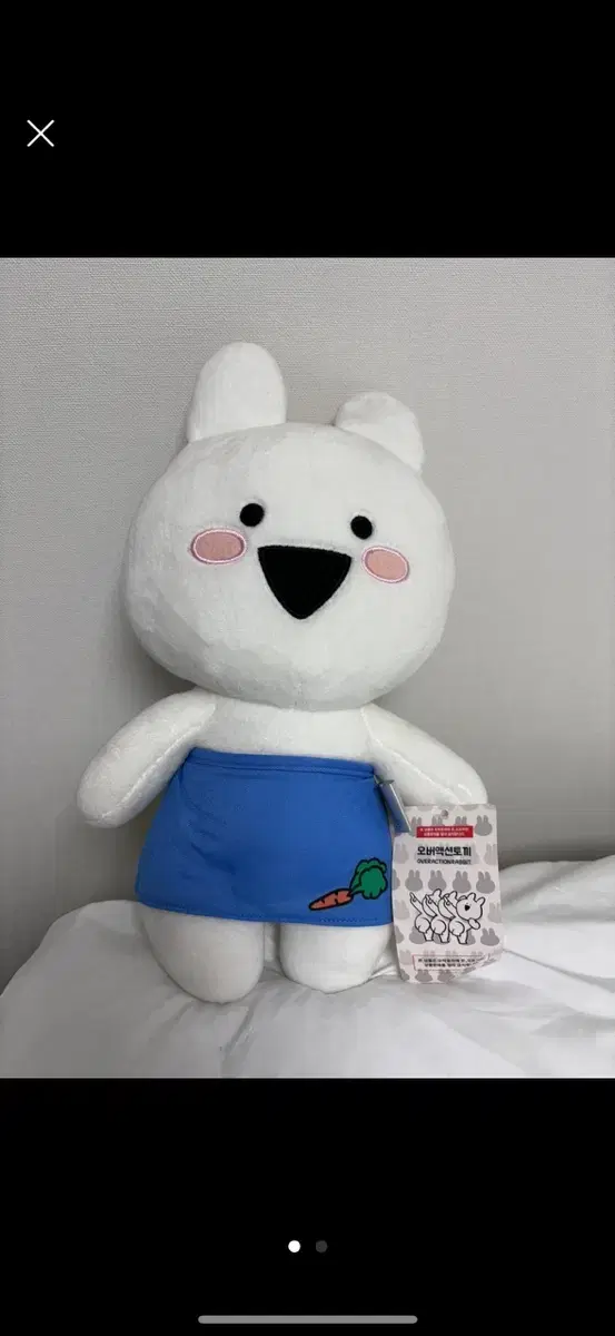 오버액션토끼 인형 35cm