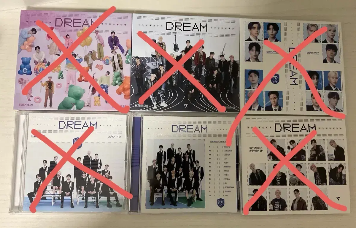 Seventeen unsealed Dream Album