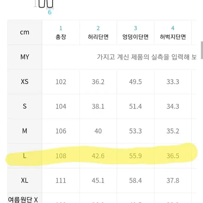 밀리언코르 유니섹스 와이드 투버튼 팬츠 연청 L