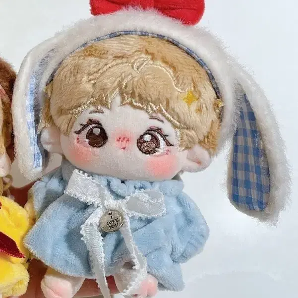 10cm 솜인형옷 로즈레빗sp